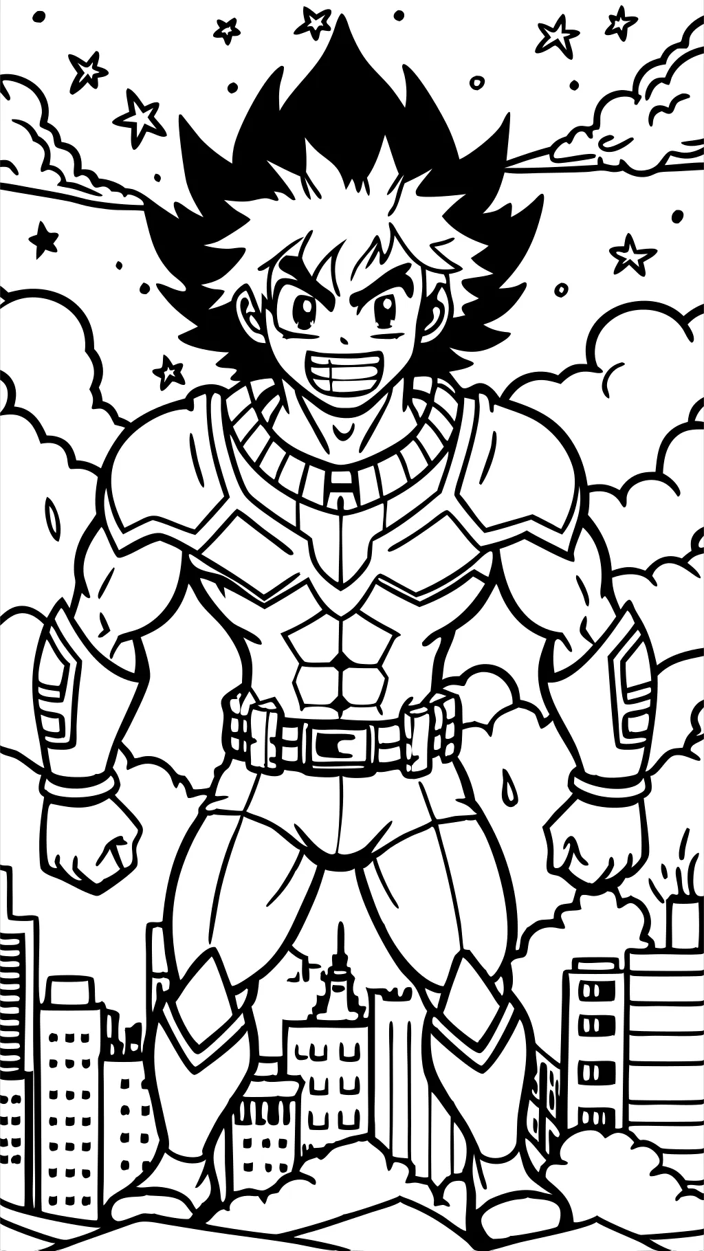 mha coloring pages